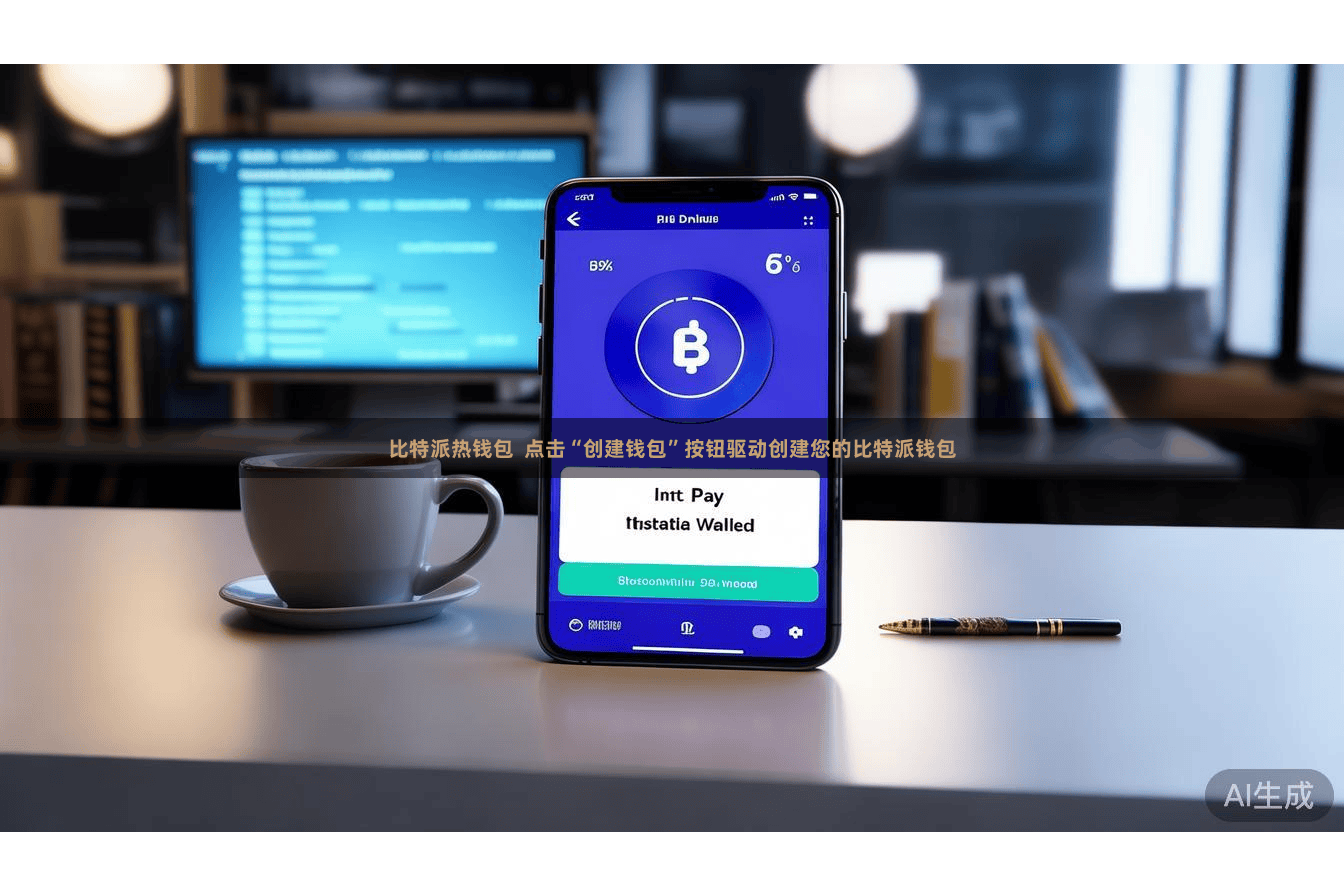 比特派热钱包  点击“创建钱包”按钮驱动创建您的比特派钱包