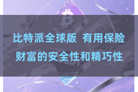 比特派全球版  有用保险财富的安全性和精巧性