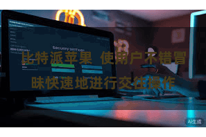 比特派苹果  使用户不错冒昧快速地进行交往操作